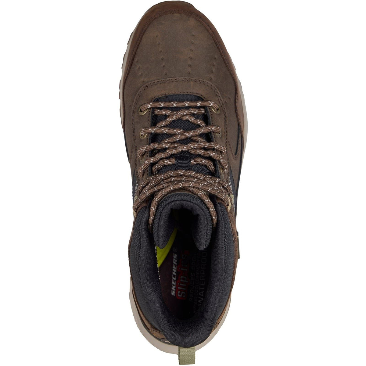 Skechers Slade Ultra Turner Leather Men's Cocoa Ankle Boots