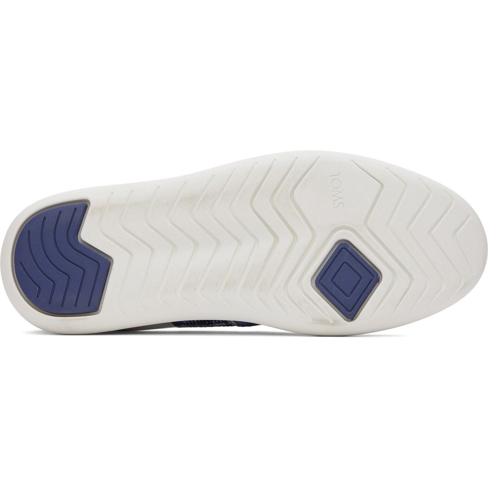TOMS Alpargata Mallow 100% Cotton Women's Blue Espadrilles