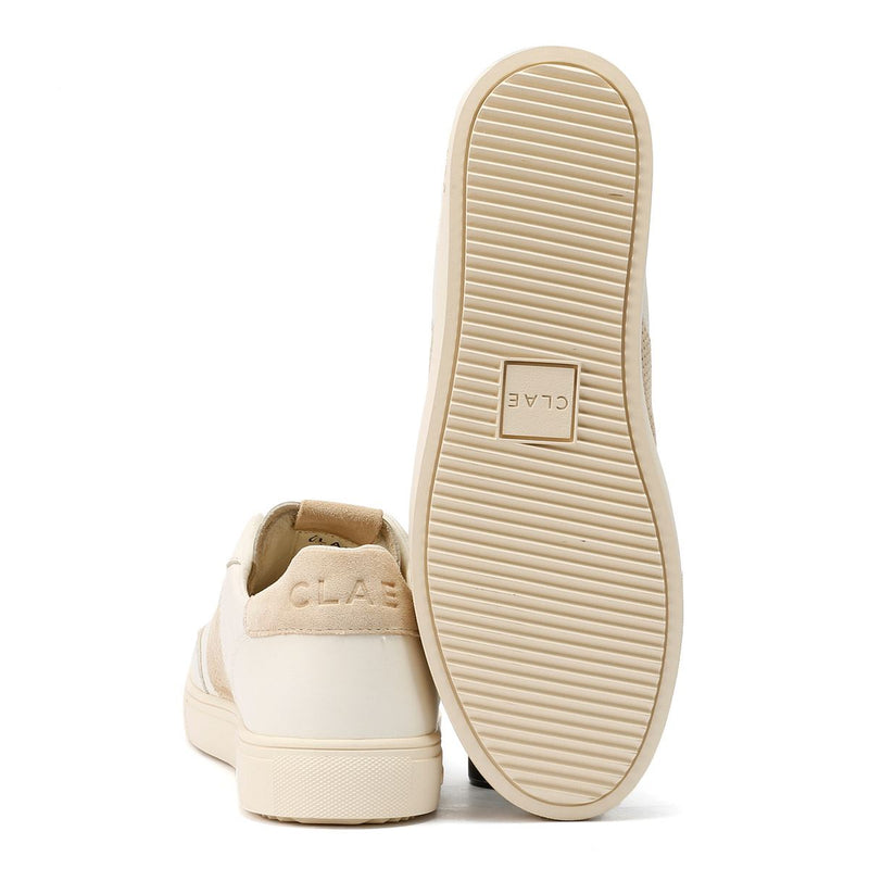 Clae Davis Men's Off White/Safari Trainers