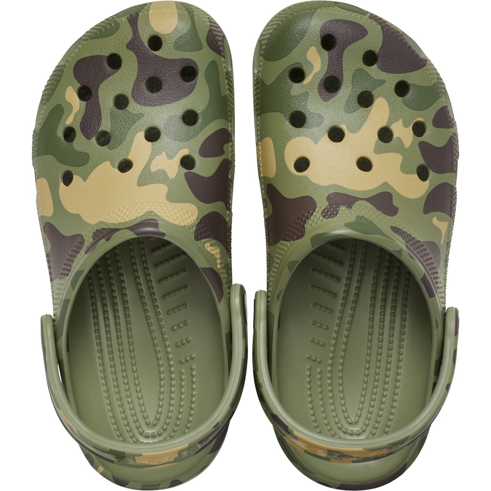 Crocs Classic Duck Camo EVA Men's Black/Cargo Clogs