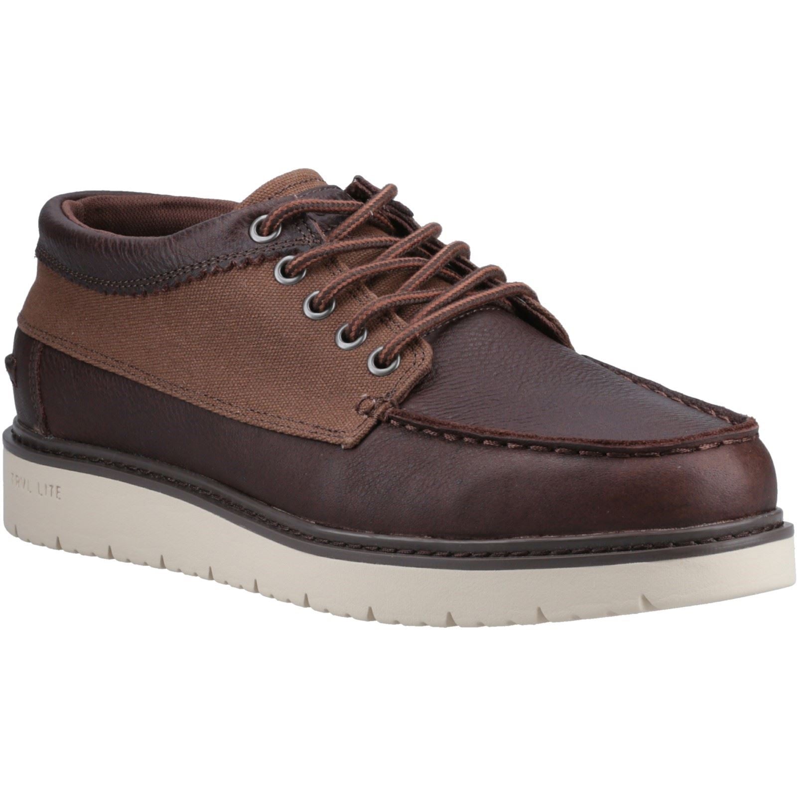 TRVL Lite Forrest Leather Lace Up Shoes