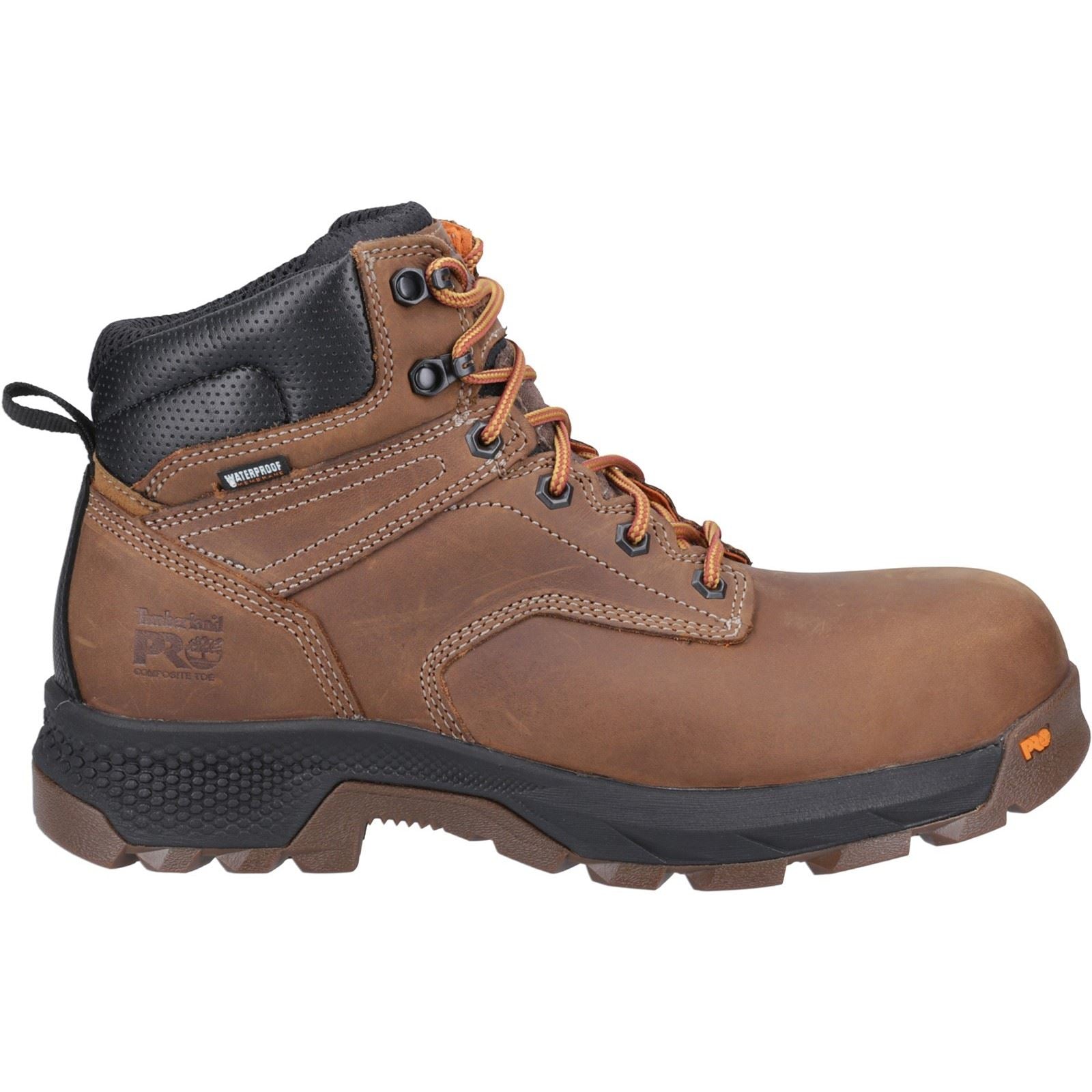 Timberland Pro Titan 6" Leather Brown Safety Boots