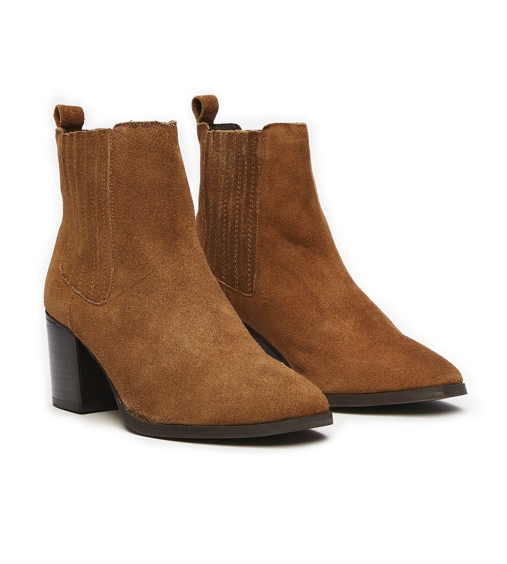 Osprey London The Naples Suede Women's Tan Boots