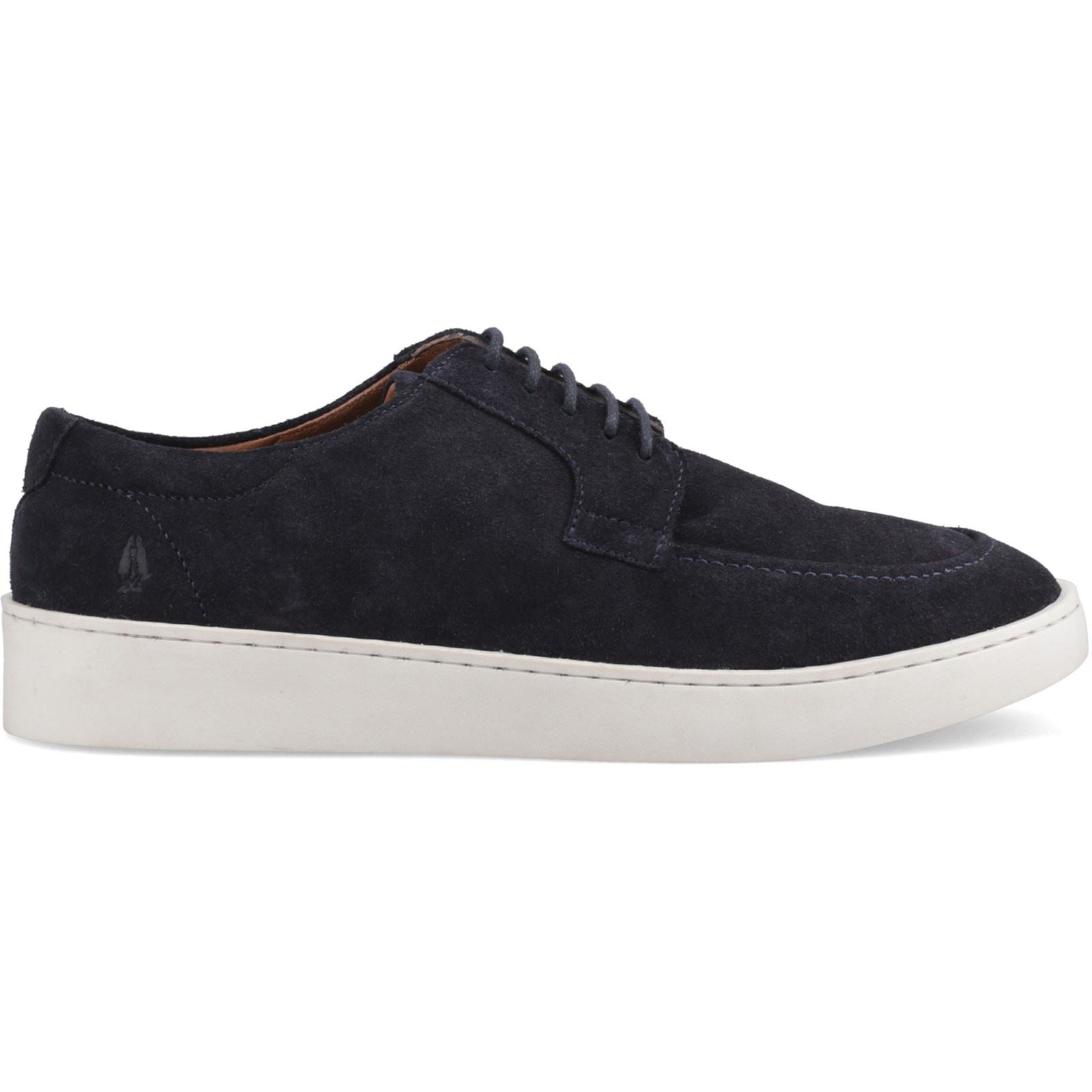 Hush Puppies Riven Lace Up Leather Men's NAVY Lace-Up Shoes
