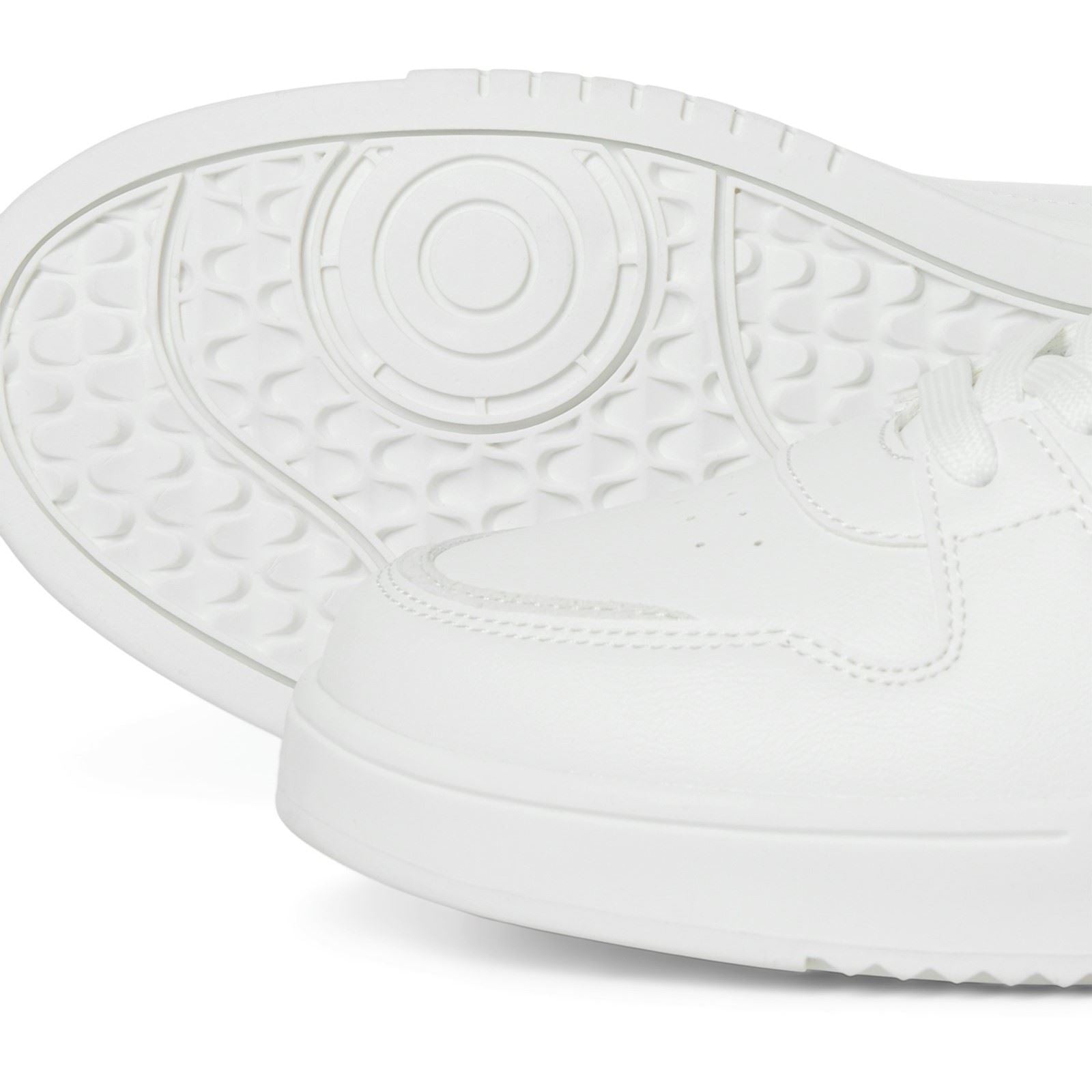Jack & Jones Ealing Synthetic Men's White Silver Trainers