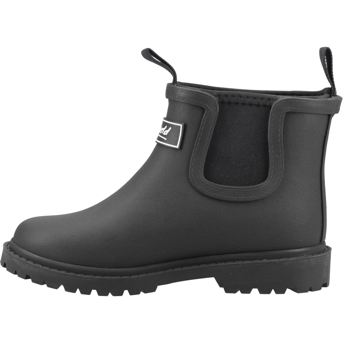 Cotswold Kids Barton Synthetic Black Wellington Boots
