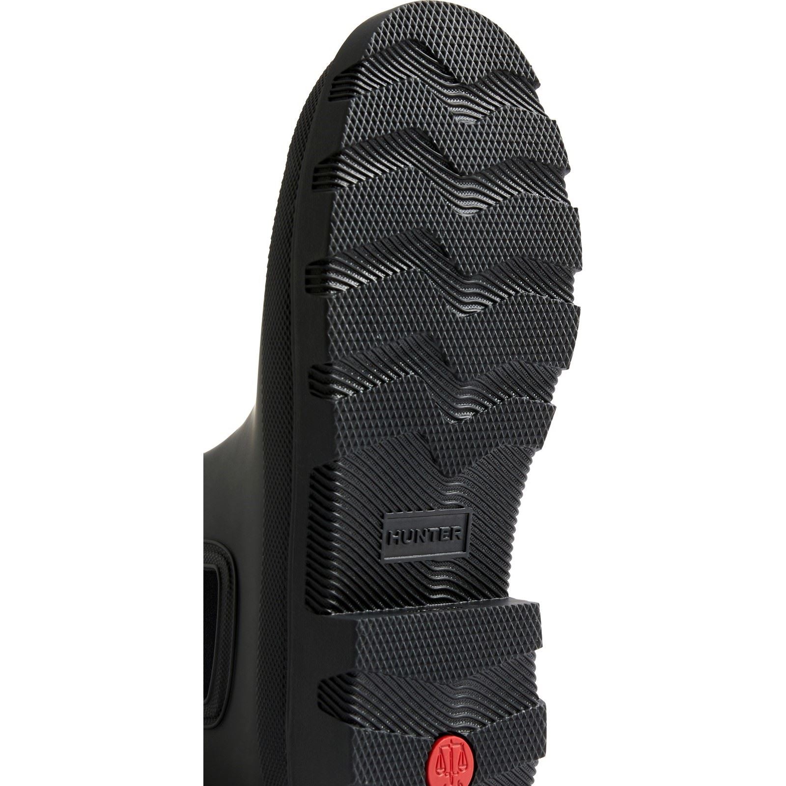 Hunter Downpour Rubber Black Wellington Boots