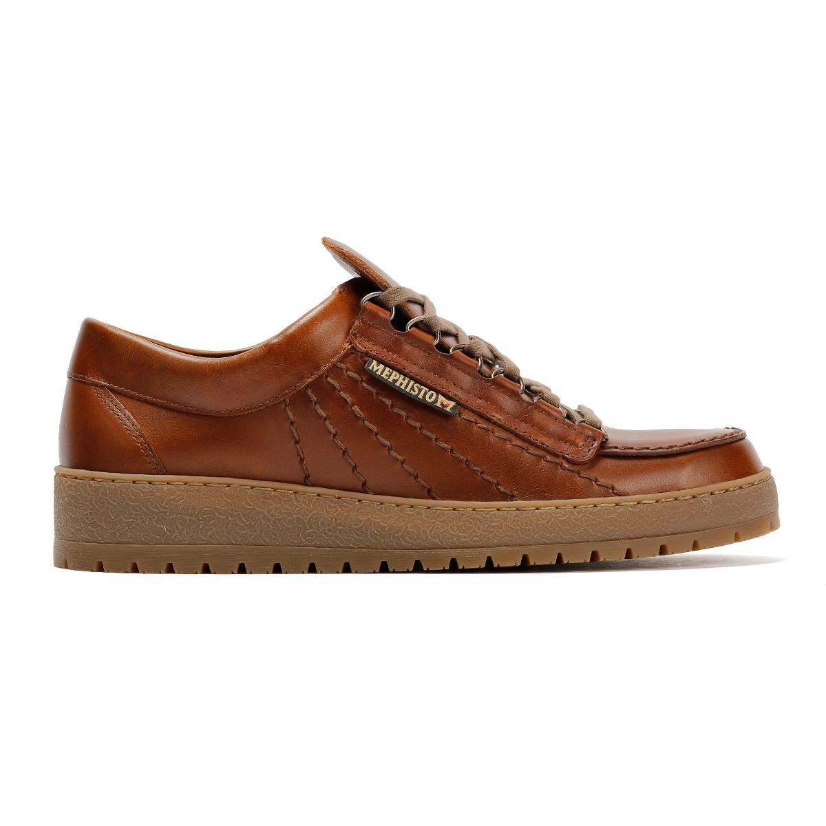 Mephisto Rainbow Heritage 4778 Leather Men's Chestnut Shoes
