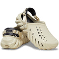 Crocs Echo Synthetic Bone/Black Clogs