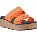 Crocs Brooklyn Buckle Women's Topaz Wedges