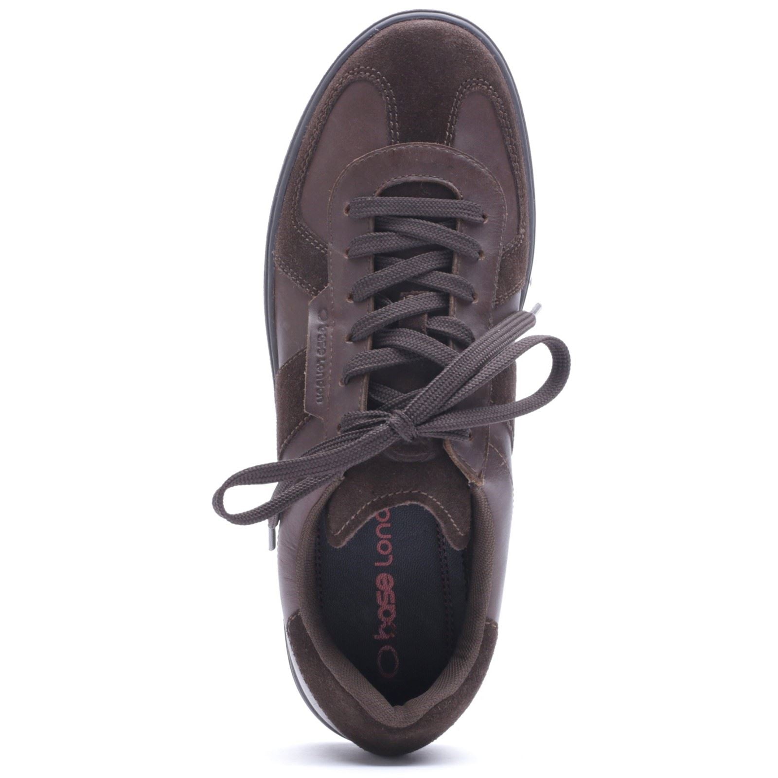 Base London Tommo Leather Men's BROWN Trainers