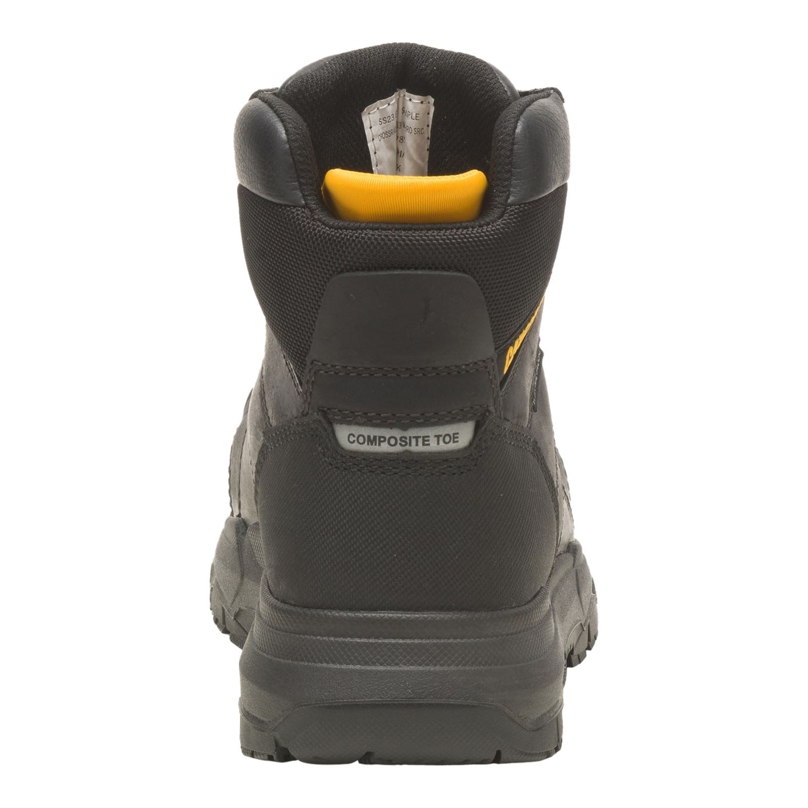 Caterpillar Crossrail 2.0 Leather Black Safety Boots