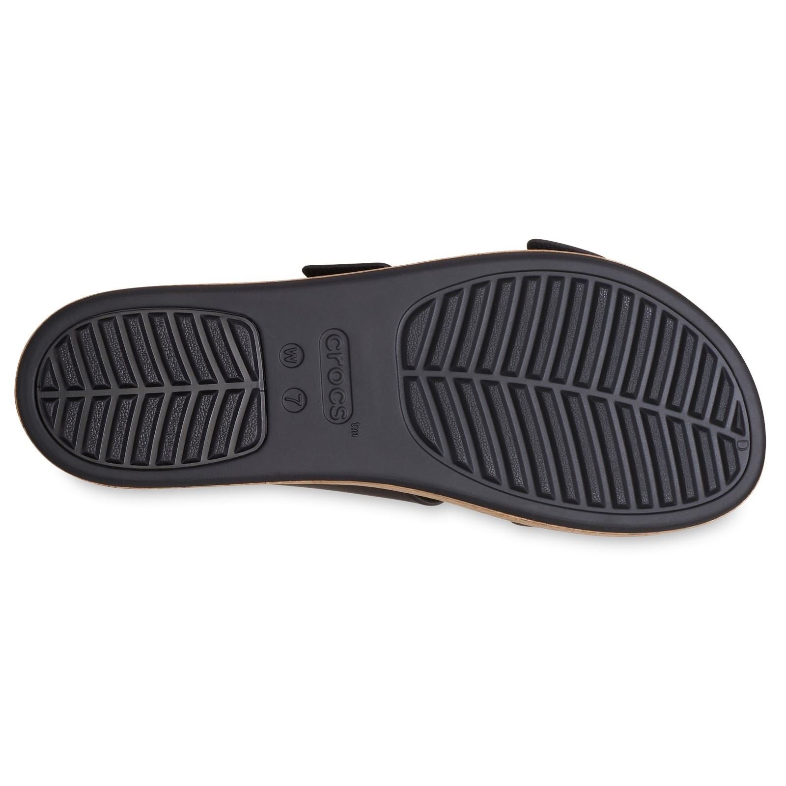 Crocs Brooklyn Buckle Women's Black Sandals