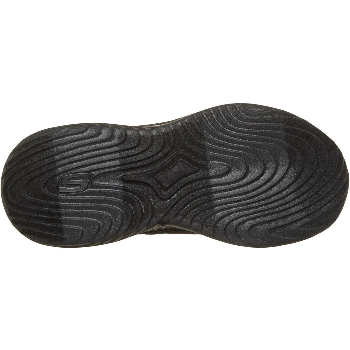 Skechers Bounder Pro Polyurethane Kids Black Trainers
