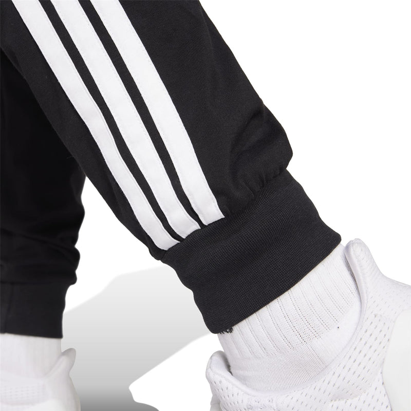 Adidas Women's 3 Stripe Black/White Joggers