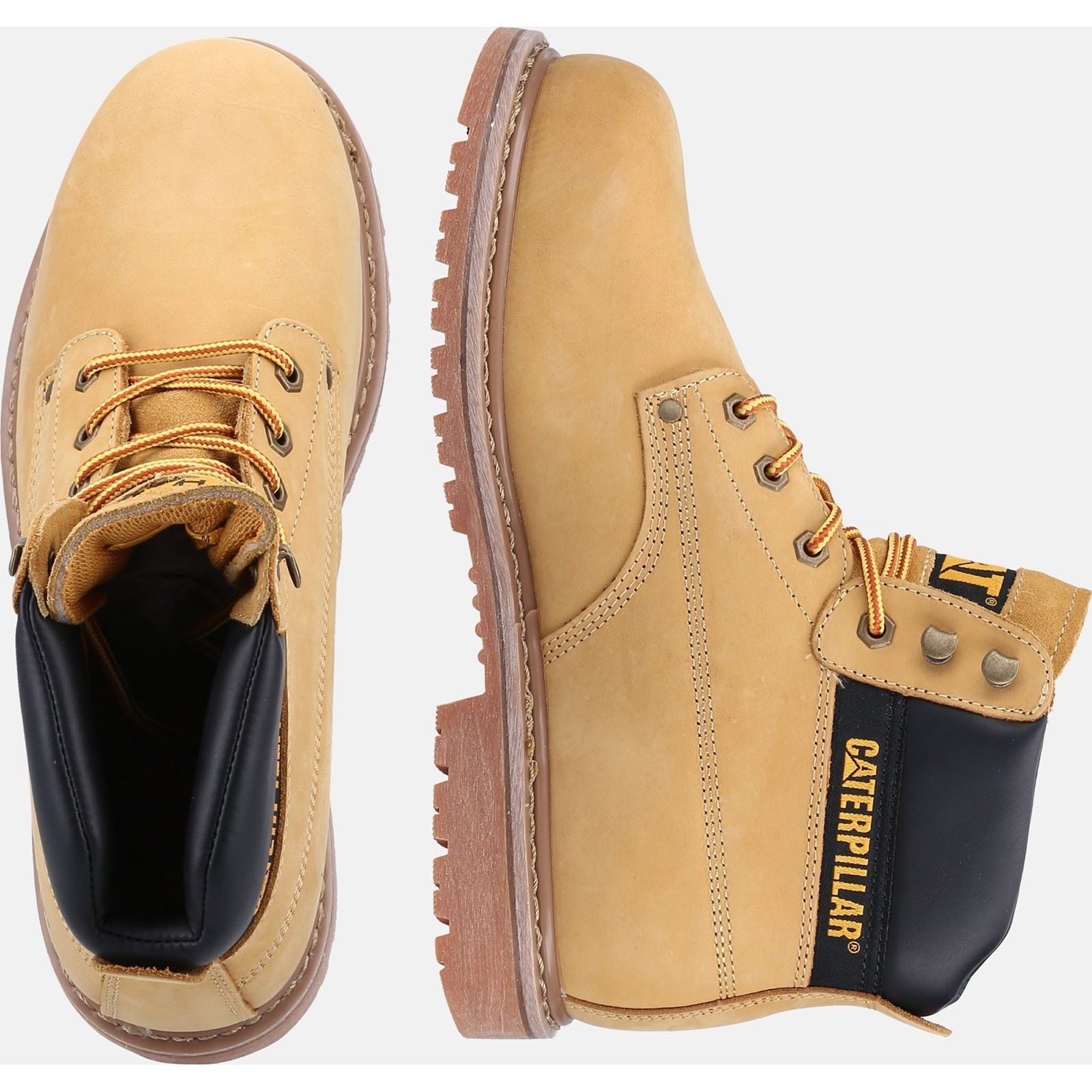 Caterpillar Powerplant S3 Nubuck Honey Safety Boots