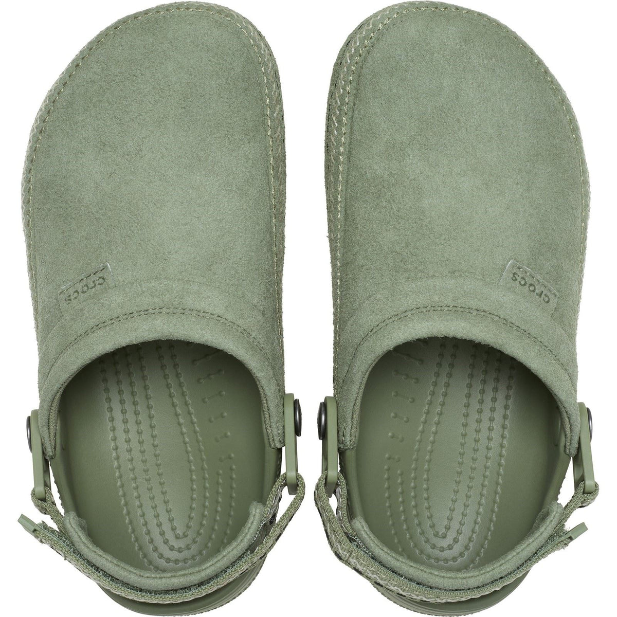 Crocs Classic Crafted Stitch Textile Blend Women's Cargo Clogs