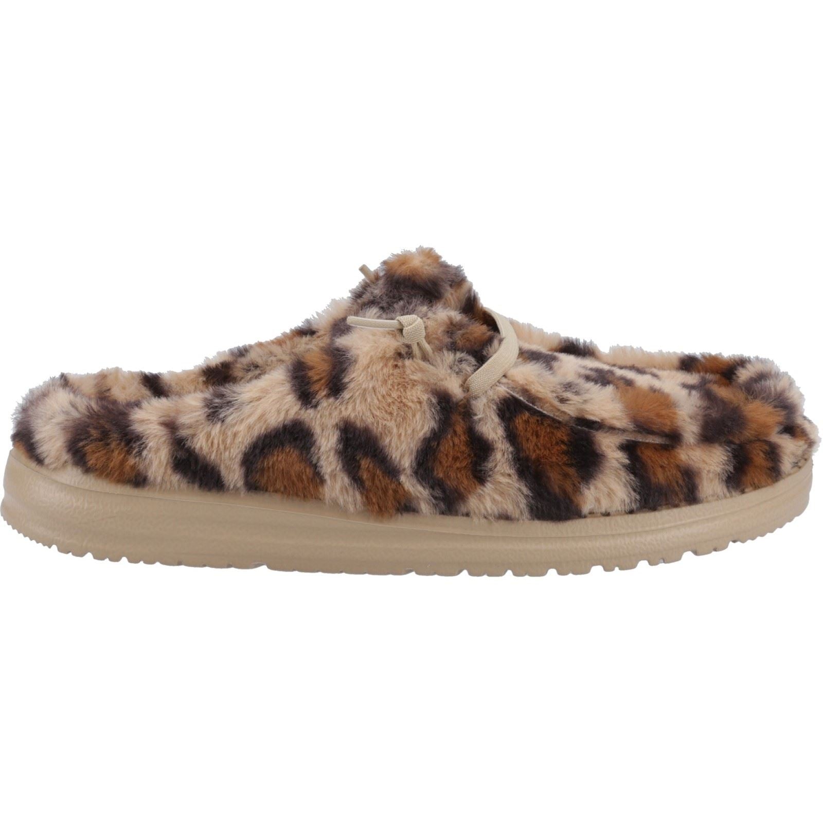 HEYDUDE Wendy Synthetic Women's Tan/Multi Mules