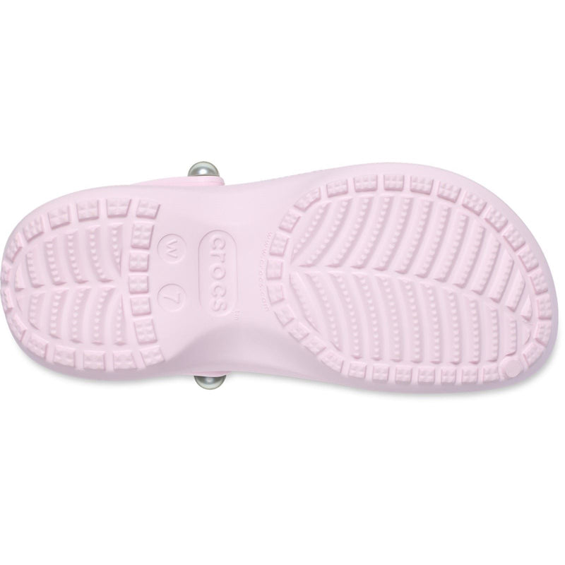 Crocs Classic Platform Synthetic Women's Pink Milk Clogs