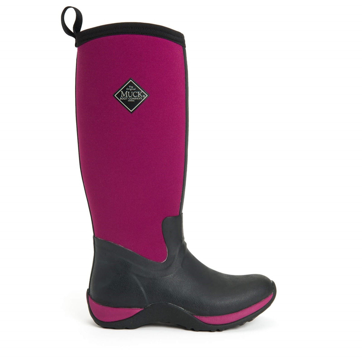 Arctic Adventure Synthetic Black Maroon Wellington