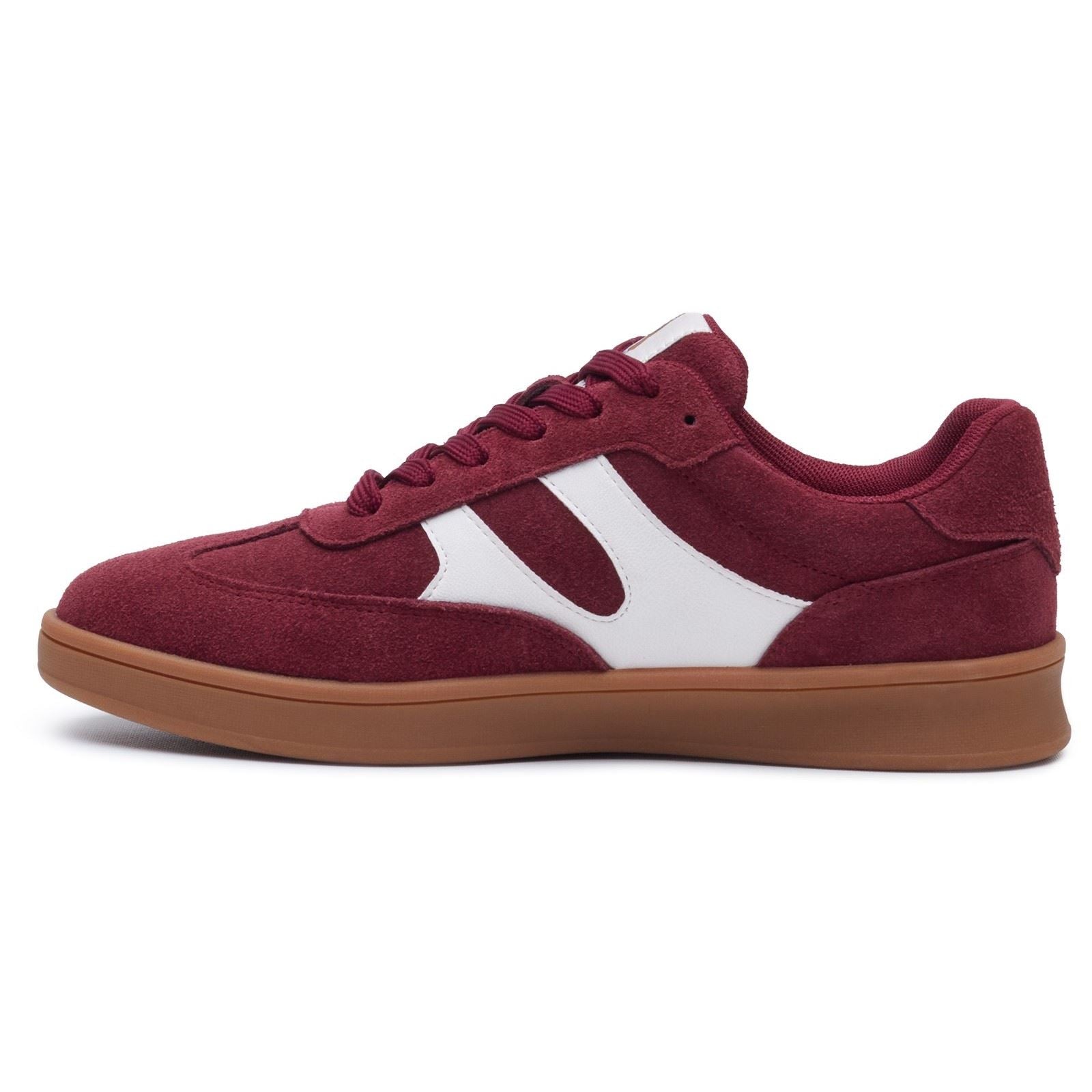 Hush Puppies Maura Suede Women's Bordeaux Trainers