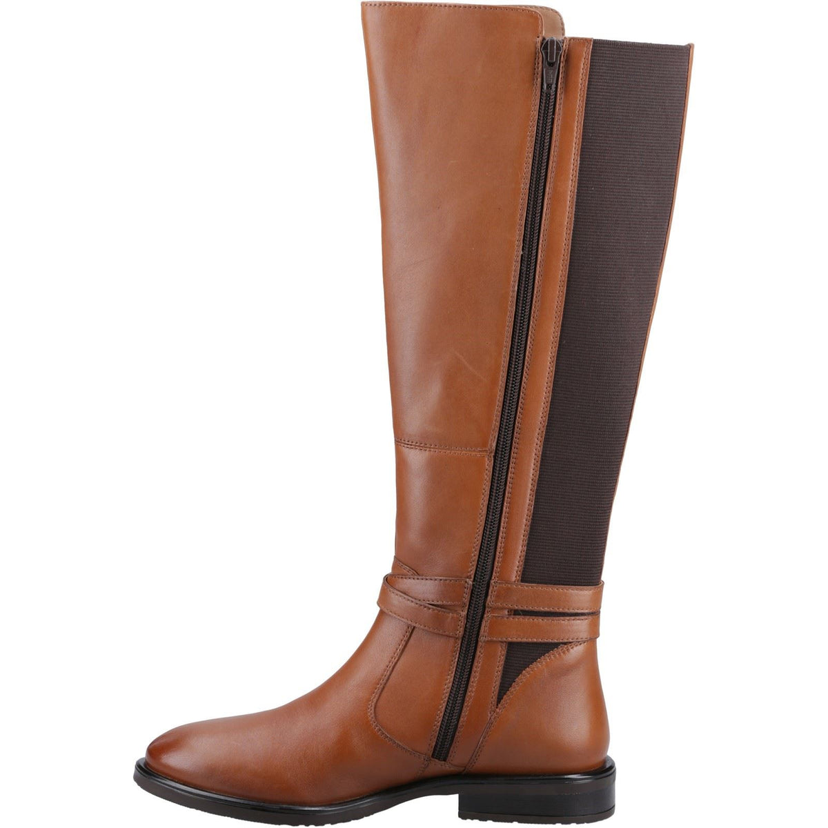 Hush Puppies Victoria Leather Women's Tan Boots