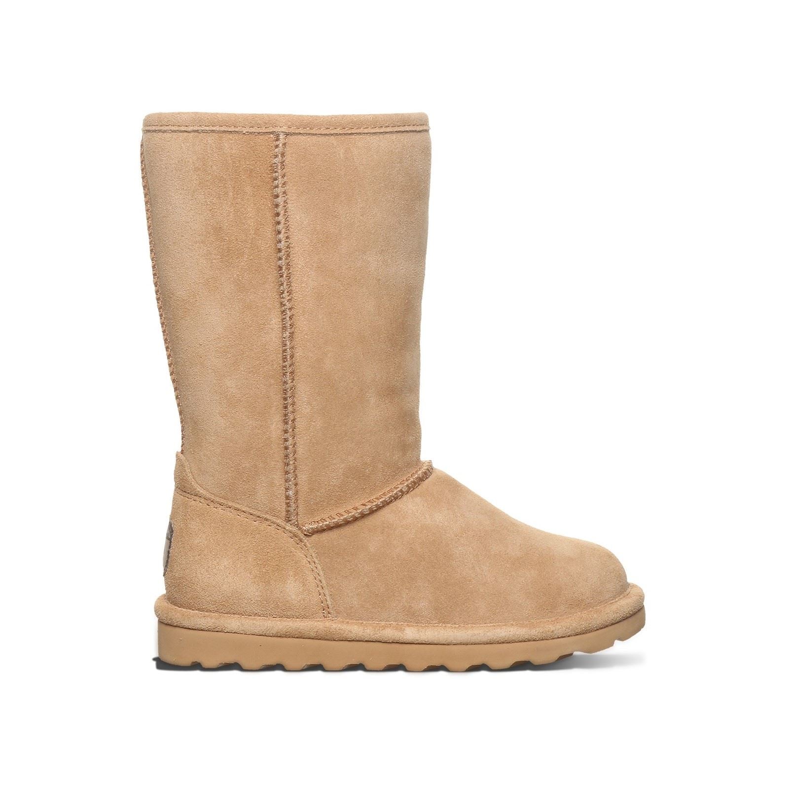 Bearpaw Elle Tall Suede Girl's Coffee Winter Knee High Boots