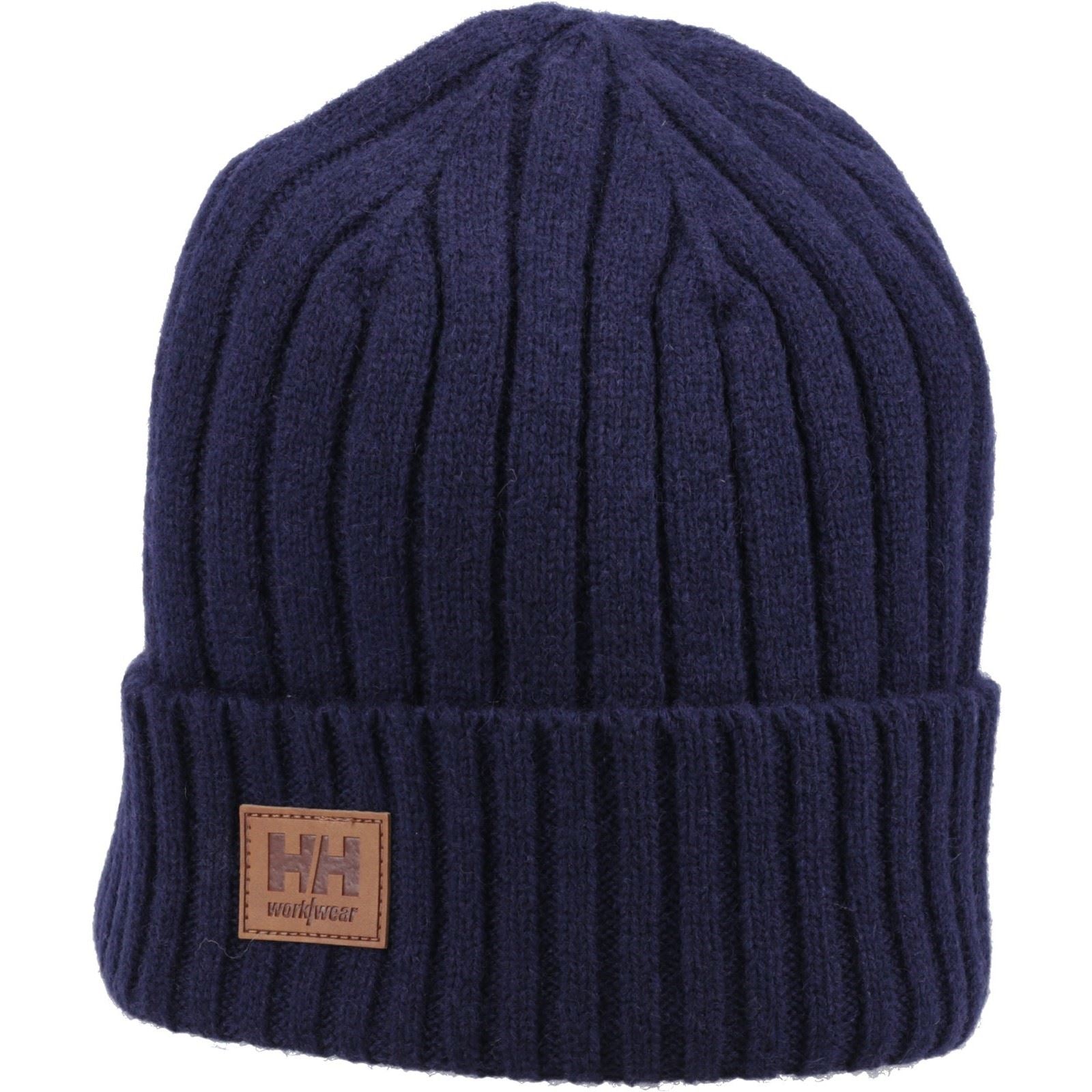 Helly Hansen Workwear Classic Wool Cuff Blue Beanie Hat