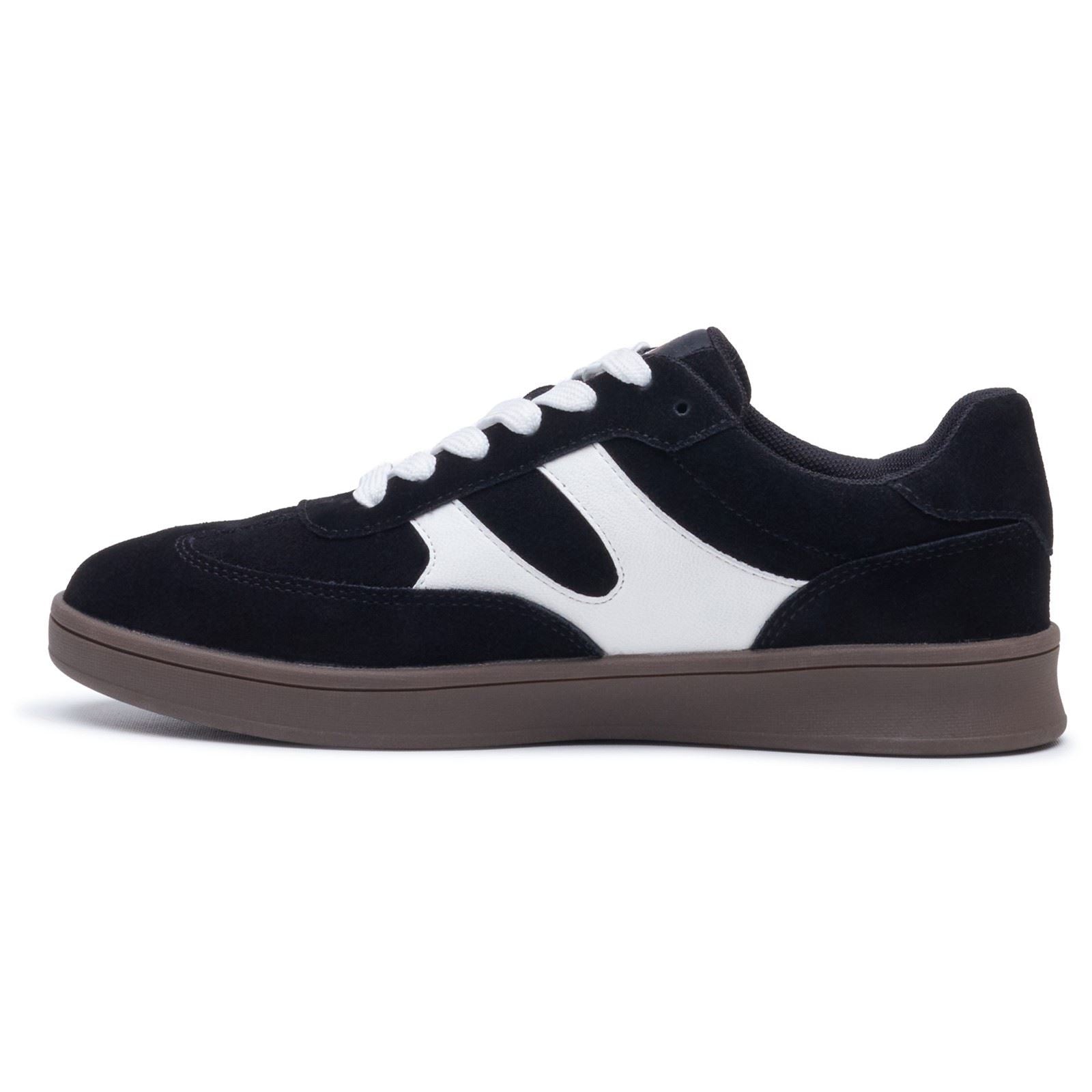 Hush Puppies Maura Suede Women's Black/White Trainers