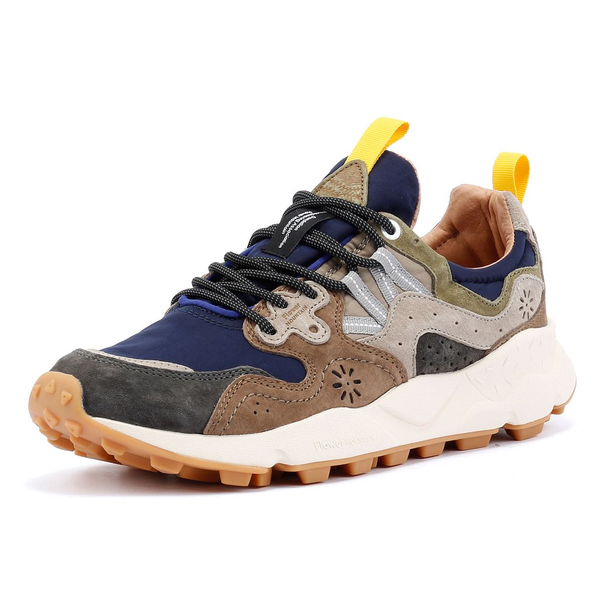 Flower Mountain Yamano 3 Men's Navy Trainers