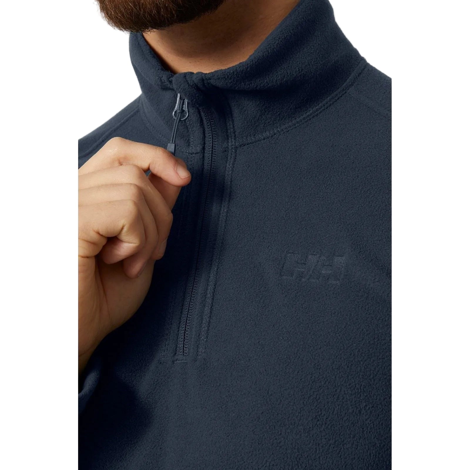 Helly Hansen Sport Daybreaker 1/2 Zip Polyester Men's Blue Fleece Pullover
