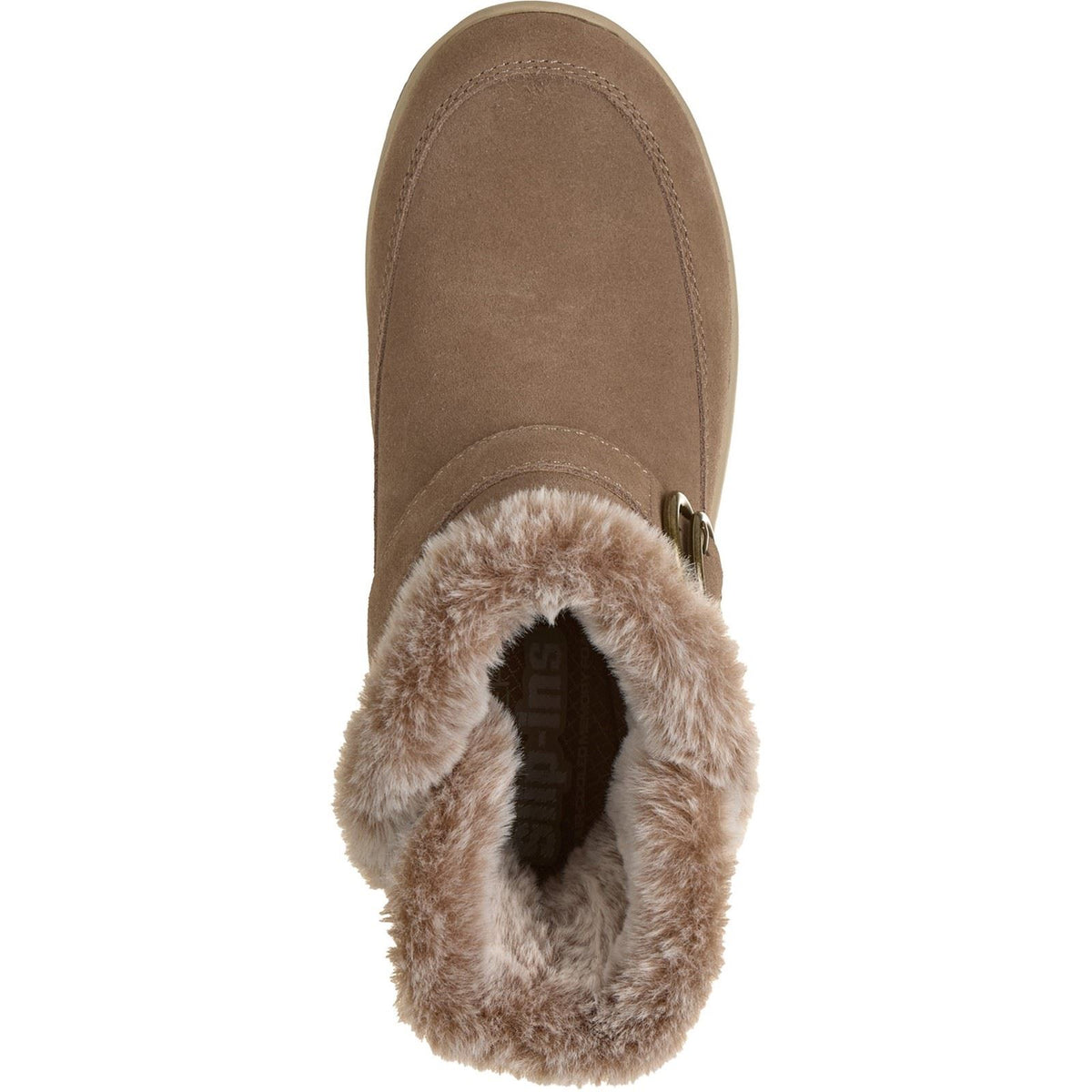 Skechers Easy Going Gentle Winter Leather Women's Mushroom Winter Ankle Boots