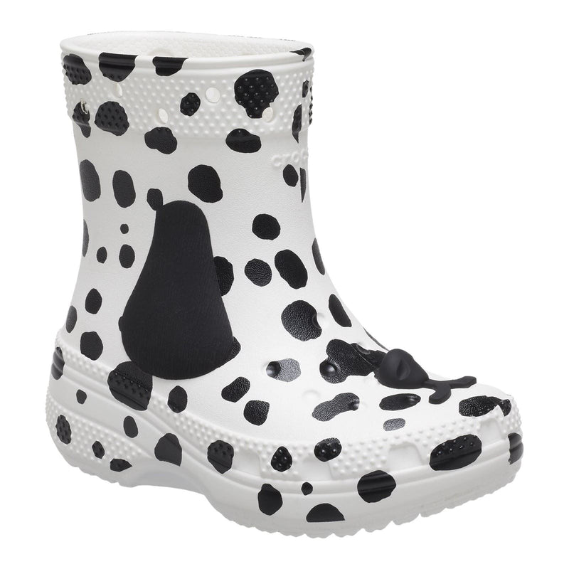 Crocs Classic Dalmatian EVA White/Black Wellington Boots