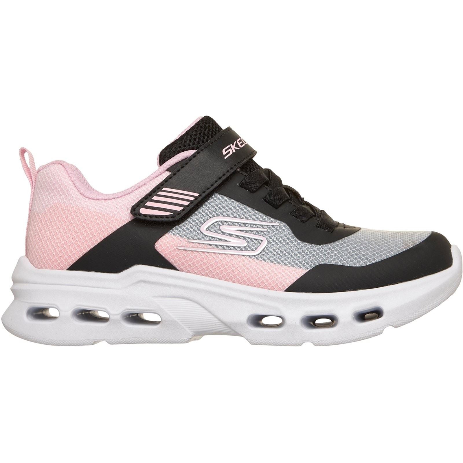 Skechers Glide-Step Drift Textile Black/Multi Trainers