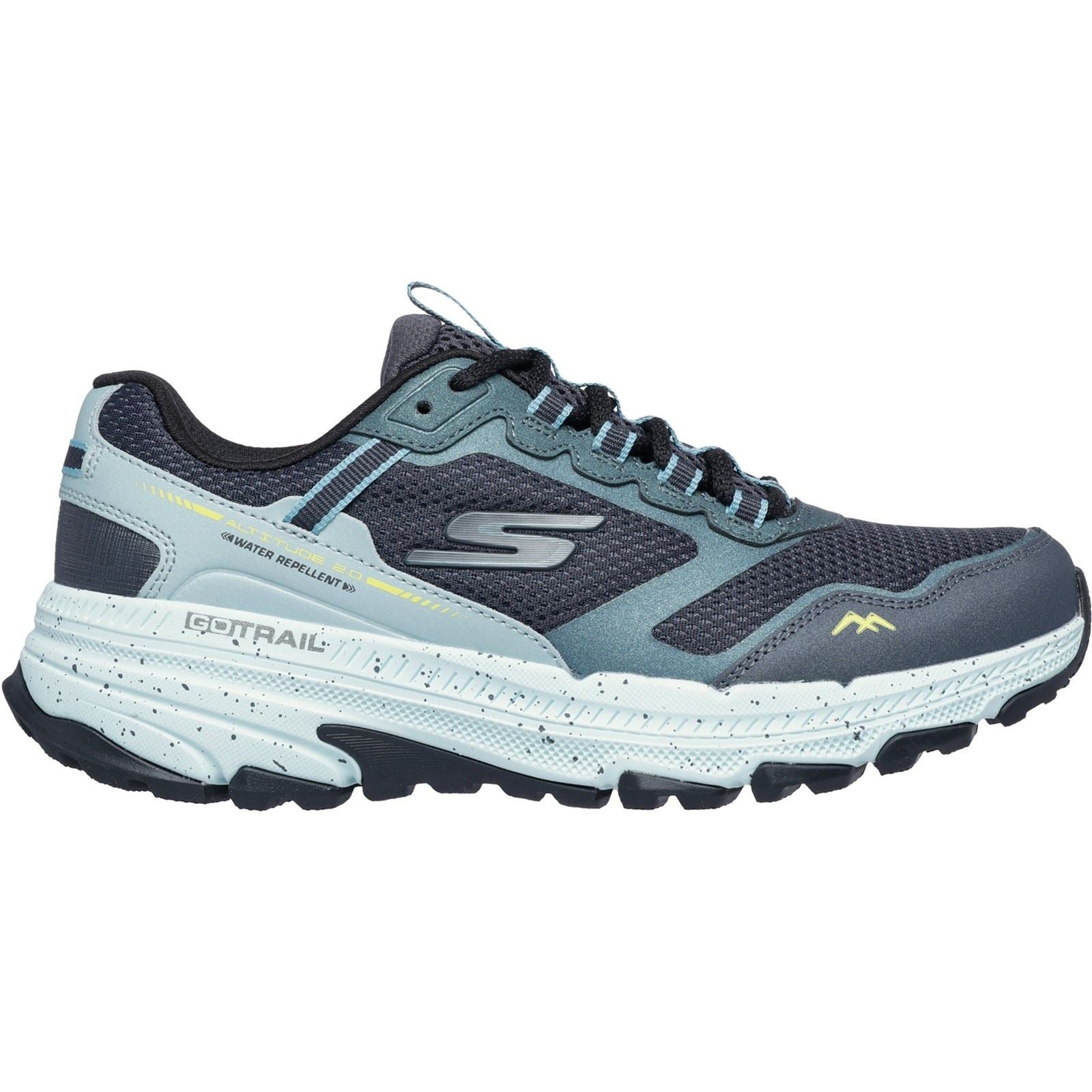 Skechers GO RUN Trail Altitude 2.0 Ravine Leather Women's Navy/Aqua Trainers