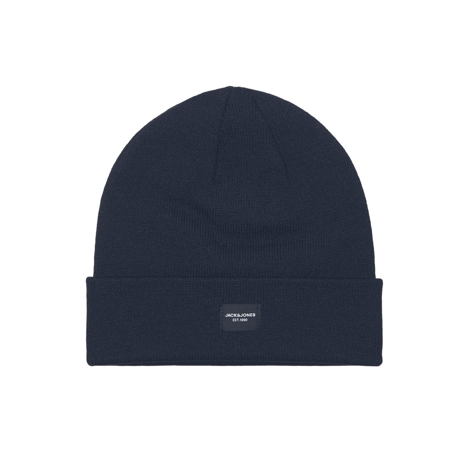 Jack & Jones Frost DNA Synthetic Blue Hat & Scarf Set