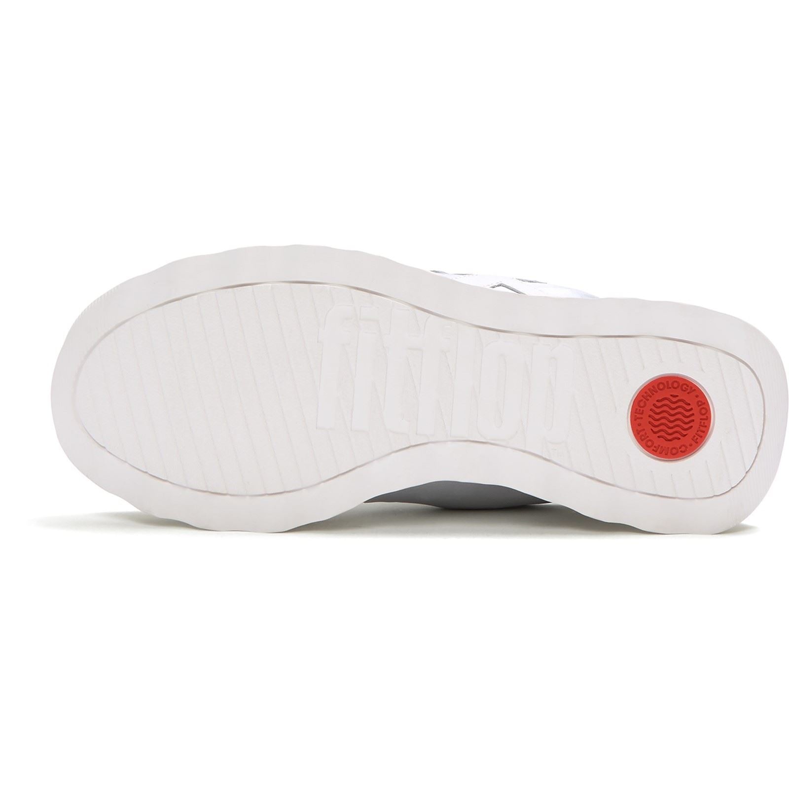 Fitflop Retro-Q FF Nylon Women's Silver/Urban White Trainers