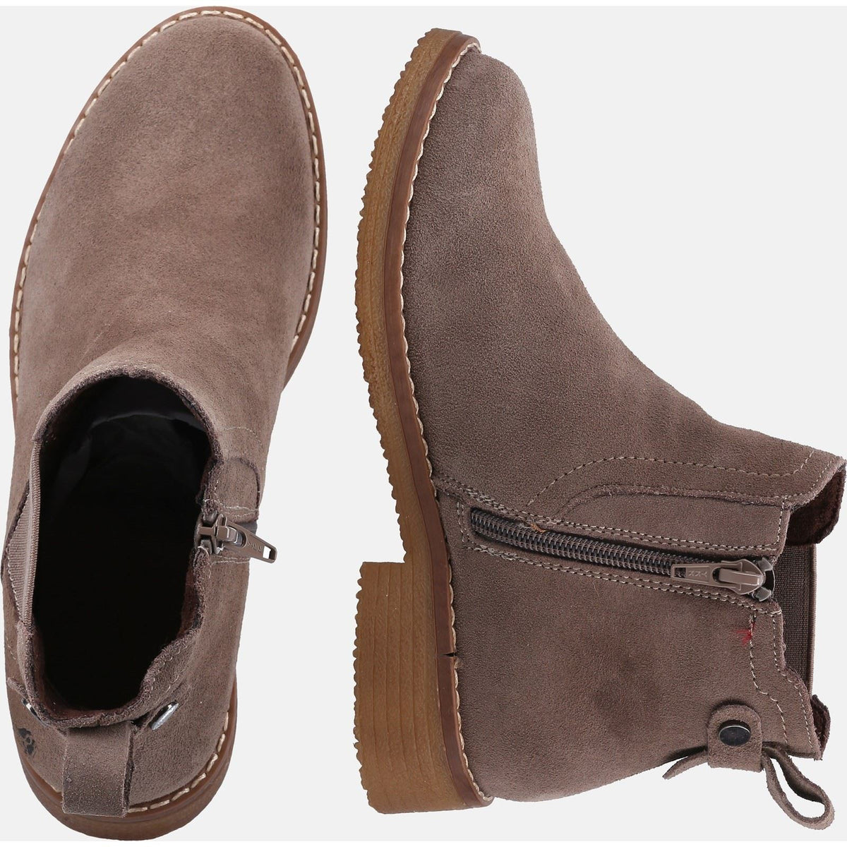 Hush Puppies Maddy Suede Women's Brown Boots