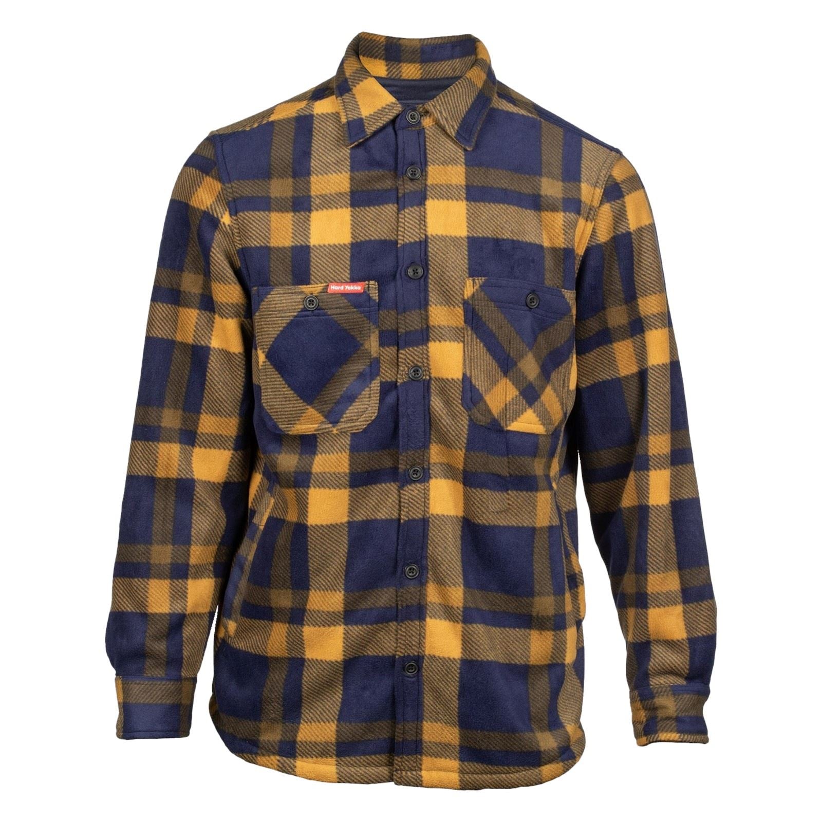 Hard Yakka Sherpa Men's Brown Fleece Jacket