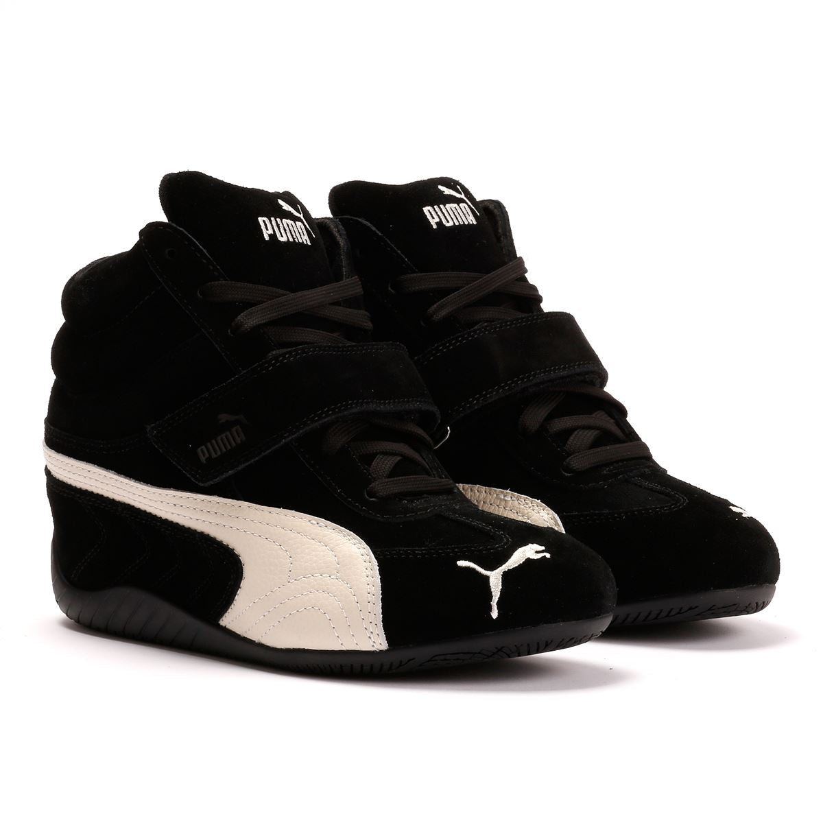 Puma Speedcat Wedge OG Suede Women's Black/White Trainers