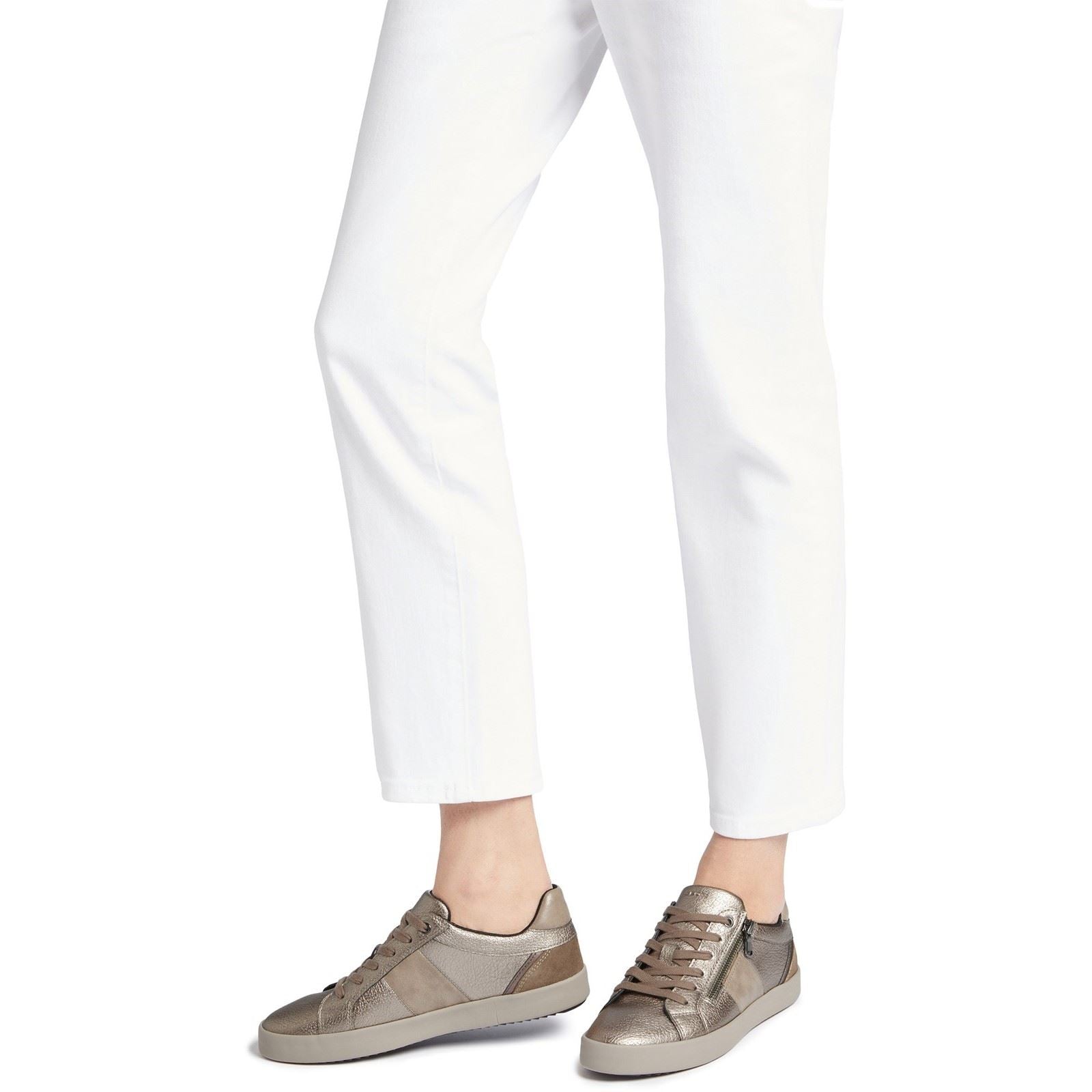 Geox D Blomiee E Women's Taupe Trainers