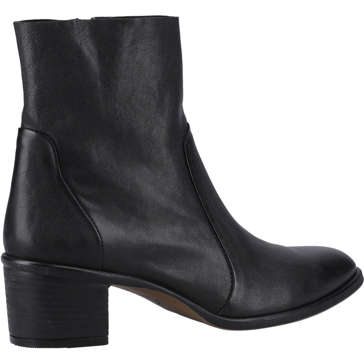 Hush Puppies Winona Leather Women's Black Boots