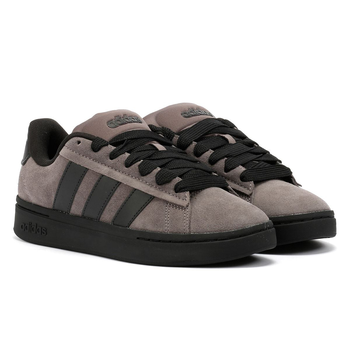 Adidas Grand Court Alpha 00s Charcoal/Black Trainers