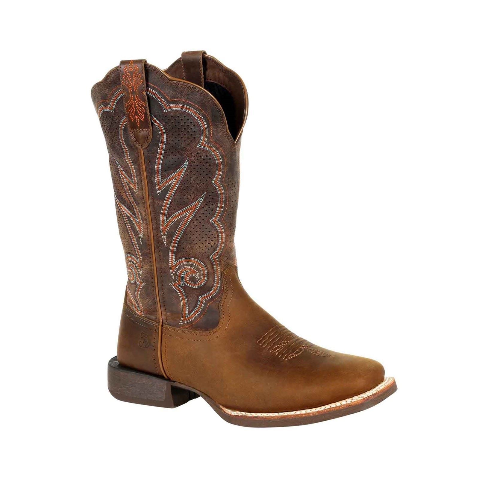 Durango Rebel Pro Leather Women's Distressed Cognac Boots