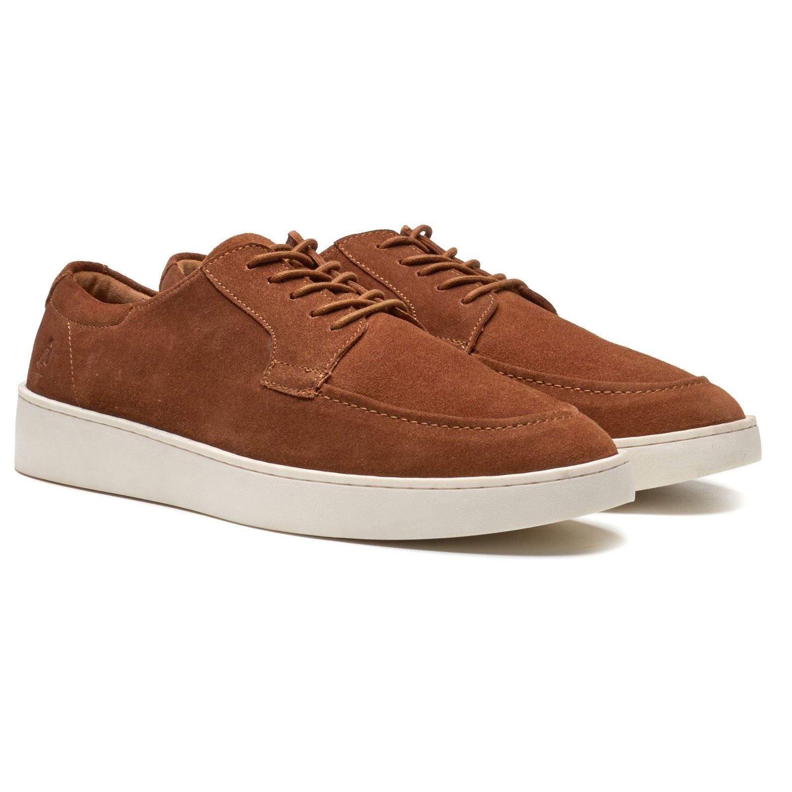 Hush Puppies Riven Lace Up Leather Men's TAN Lace-Up Shoes