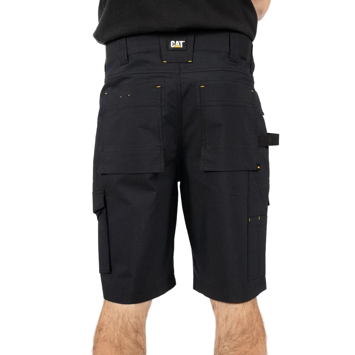 Caterpillar Nexus Stretch Cotton Men's Black Work Shorts
