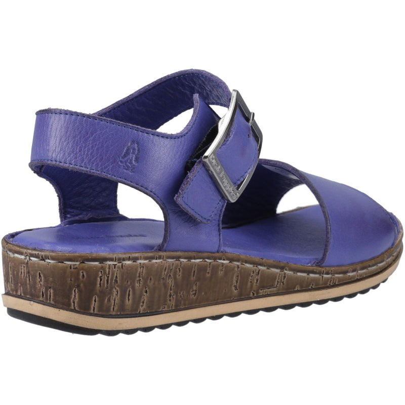 Hush Puppies Ellie Leather Women's Indigo Sandals