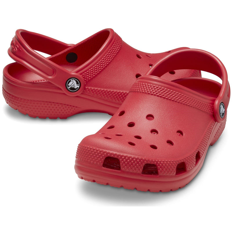Crocs Toddler Classic Croslite Rubber Varsity Red Clogs