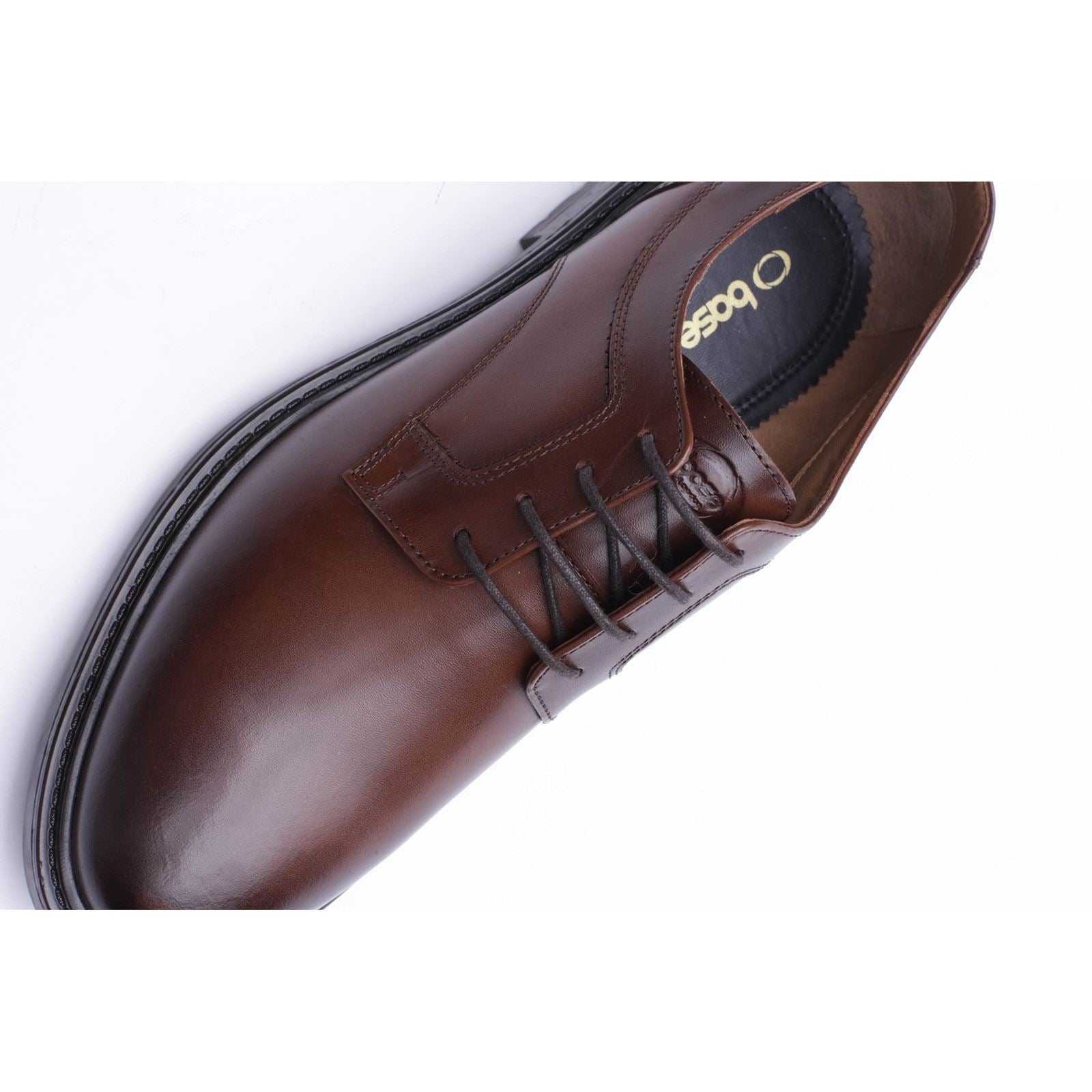 Base London Carter Leather Men's BROWN Derby Shoes