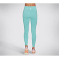 Skechers Performance GOWALK Wear High Waisted Nylon Women's Light Turquoise Sports Leggings